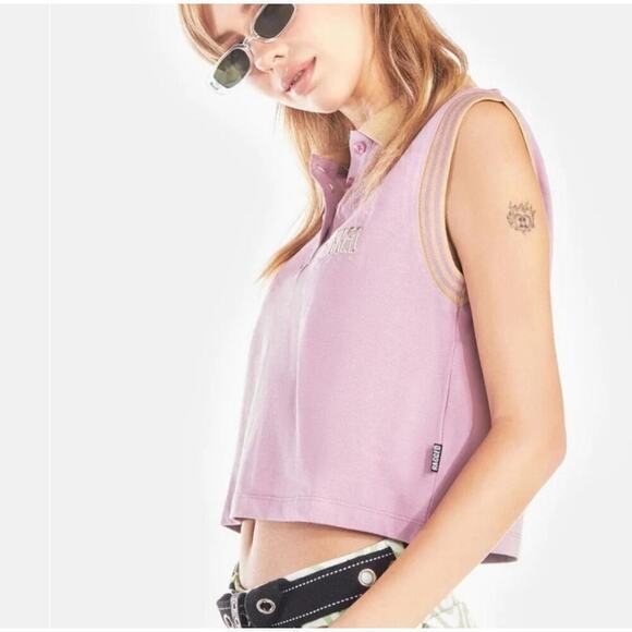 The Ragged Priest Collared Crop Top Size M - Picture 3 of 8